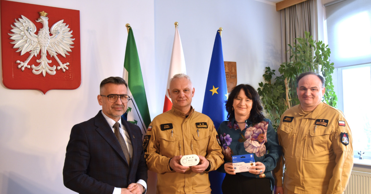 Czujki dymu i tlenku węgla dla mieszkańców