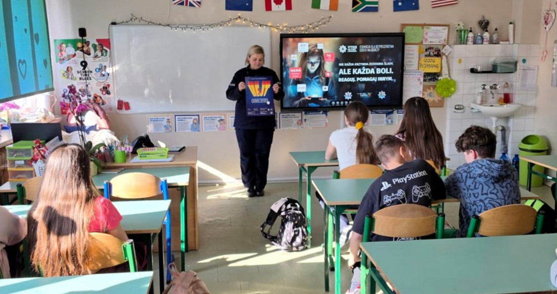 Profilaktyka w praktyce – policja rozmawia z młodzieżą o zagrożeniach