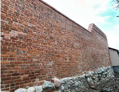 Mury obronne w Gniewie przeszły gruntowną renowację