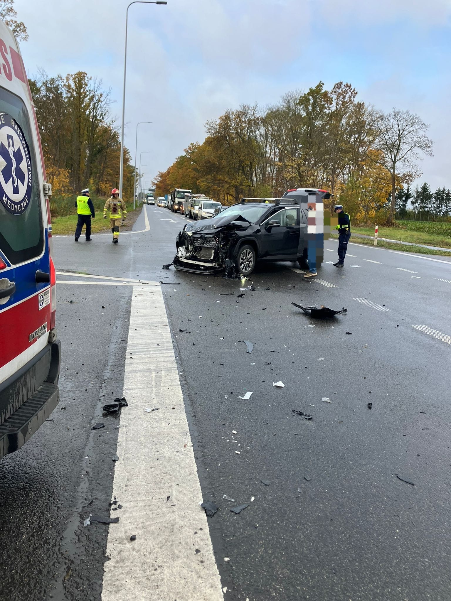 Wypadek na DK22! Jedna osoba nie żyje