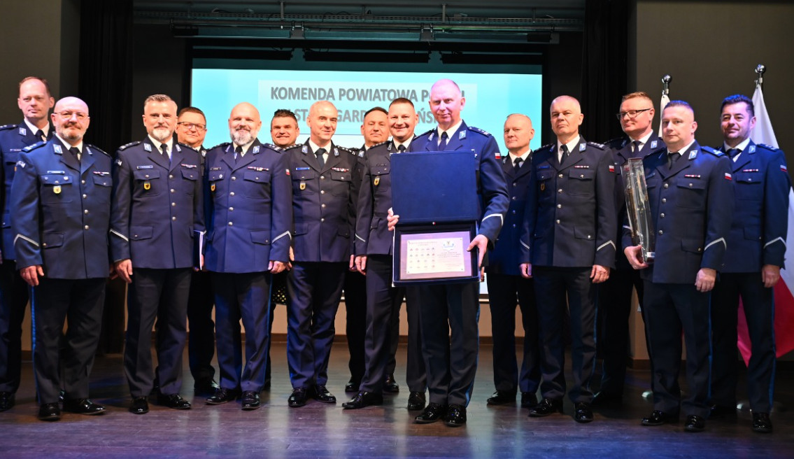 Wzruszające pożegnanie mł. insp. Adama Borka. 'Był liderem z zasadami'