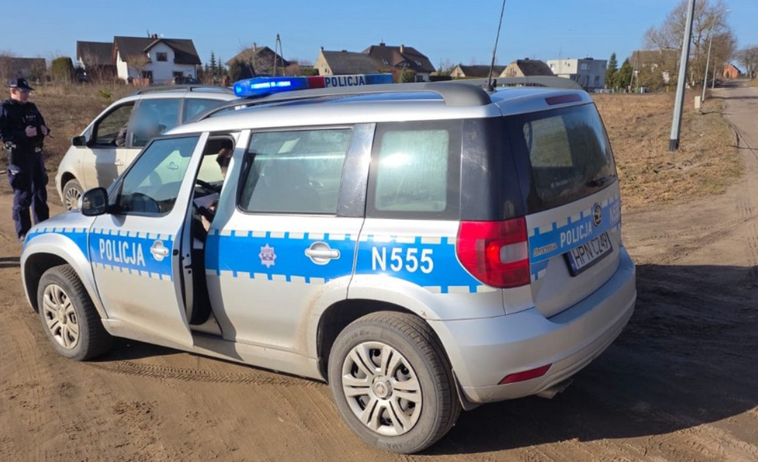 Pijany kierowca zatrzymany w Pinczynie. Miał dożywotni zakaz prowadzenia.