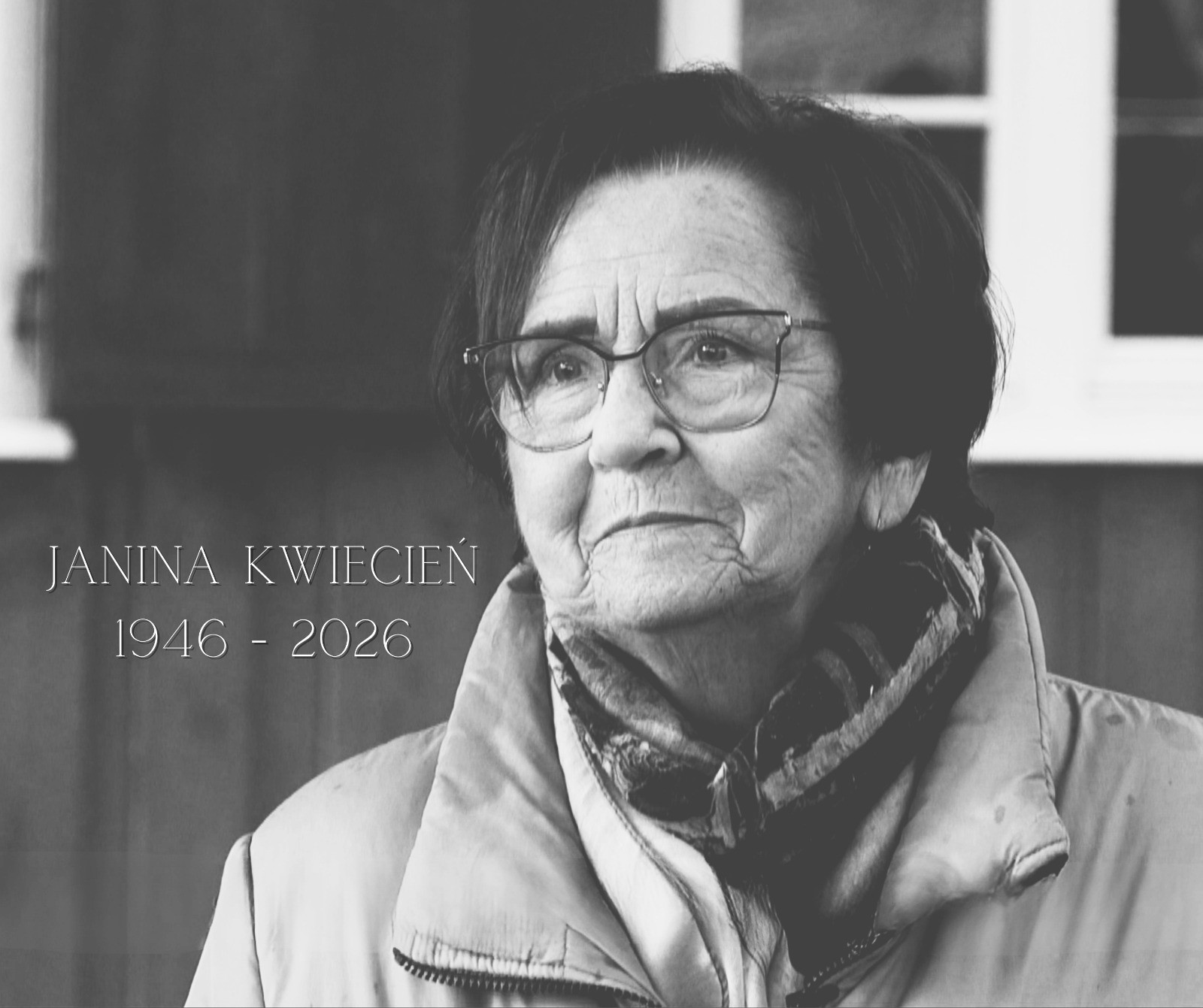 Zmarła była starosta, Janina Kwiecień. Urodziła się w drodze z Sybiru do Polski