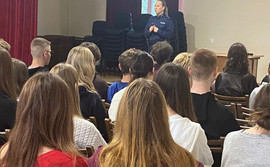 Lekcja odpowiedzialności w liceum. Policyjne spotkanie o prawie