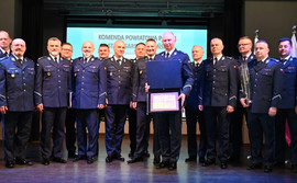 Wzruszające pożegnanie mł. insp. Adama Borka. 'Był liderem z zasadami'