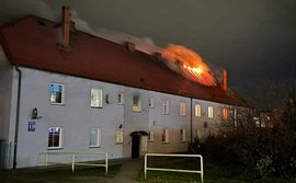 Pożar kamienicy. Ewakuowano 28 mieszkańców