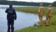 Policjanci i strażacy patrolują akweny na Kociewiu