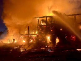 Pożar w gminie Gniew! 11 zastępów straży w akcji