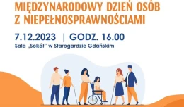 Międzynarodowy Dzień Osób z Niepełnosprawnościami. Środowiskowy Dom Samopomocy w Starogardzie Gdańskim organizuje spotkanie.