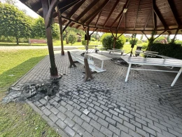 Akt wandalizmu na tczewskich Górkach. Straty mogły być dużo wyższe