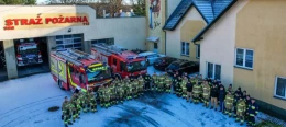Ćwiczenia strażaków. Sprawdzili gotowość w zakładzie produkcyjnym