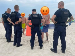 Afera na plaży z gazem w tle. Poszło o psy