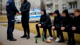 Starogardzcy policjanci złapali poszukiwanego. Grzywna zamieniona na więzienie