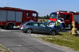 Nieustąpienie pierwszeństwa i potrącenie na pasach! Niebezpieczny poranek w powiecie tczewskim