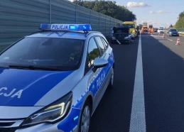 Zderzenie trzech samochodów na autostradzie! W zdarzeniu brało udział sześć osób