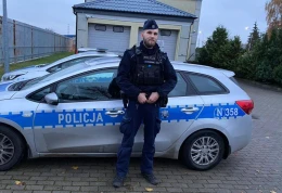 Policjant z Redy zdążył na czas i uratował kobietę przed próbą samobójczą 