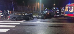 Wypadek na DK91! Poszkodowane są 2 osoby