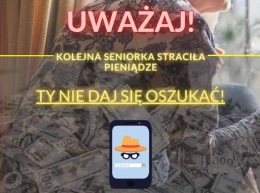Seniorka ze Starogardu okradziona metodą 'na policjanta'