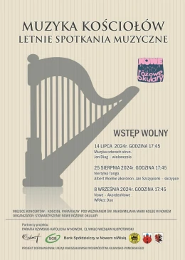 Muzyka Kościołów w Nowem. Koncert 'Muzyka czterech strun'