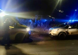Najpierw samochodem, potem pieszo. Próbował uciec, ale go złapali