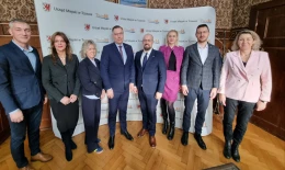 Delegacja z Kwidzyna z wizytą. Były rozmowy o polityce rowerowej i komunikacji miejskiej