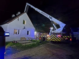 Pożar w gminie Gniew! Ważny apel służb