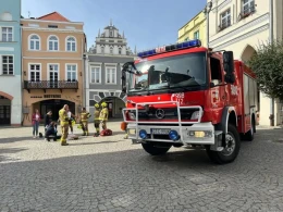 Strażacy przed kamerami. Nagrywali spot edukacyjny