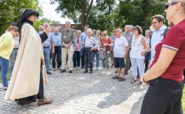 Mennonici z Niemiec odwiedzili Świecie. Spotkanie pełne wzruszeń i historii
