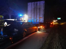 Wypadek na krajowej "jedynce"