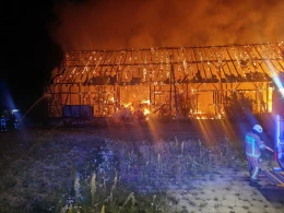 Pożar w Sobowidzu! 8 zastępów straży w akcji