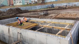 Kolejne etapy prac. Wodny plac zabaw coraz bliżej