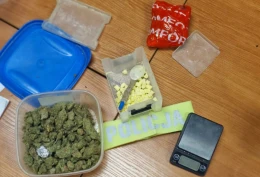 Amfetamina i marihuana. 32-latek z Kociewia w rękach policji
