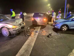 Wypadek na skrzyżowaniu w Tczewie! Jedna osoba ranna, ruch odbywa się wahadłowo