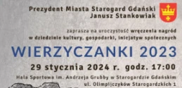 Wierzyczanki 2023. Znamy nominowanych