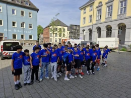 Międzynarodowa wymiana młodych piłkarzy. Zawodnicy z Polski odwiedzili niemiecki klub partnerski