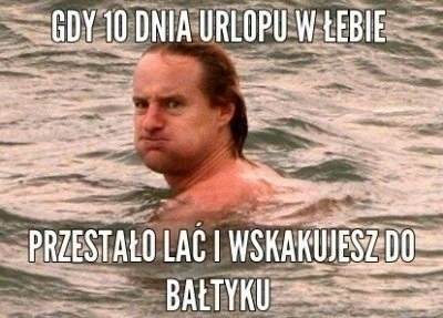 Parawany, pogoda i ceny na celowniku internautów. Memy o urlopie nad morzem