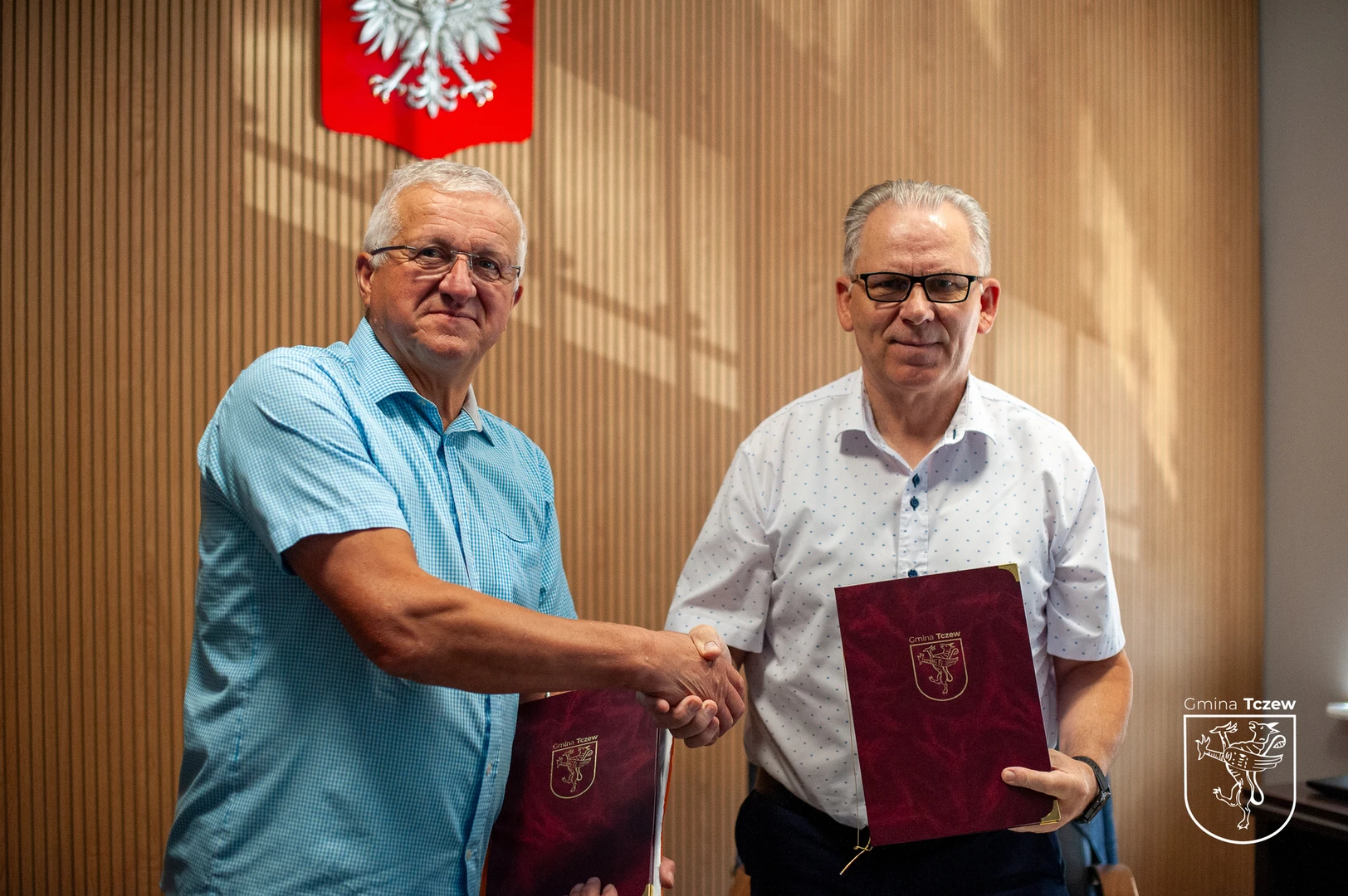 fot. Gmina Tczew. Umowa podpisana, wkrótce pomost w Swarożynie przejdzie remont