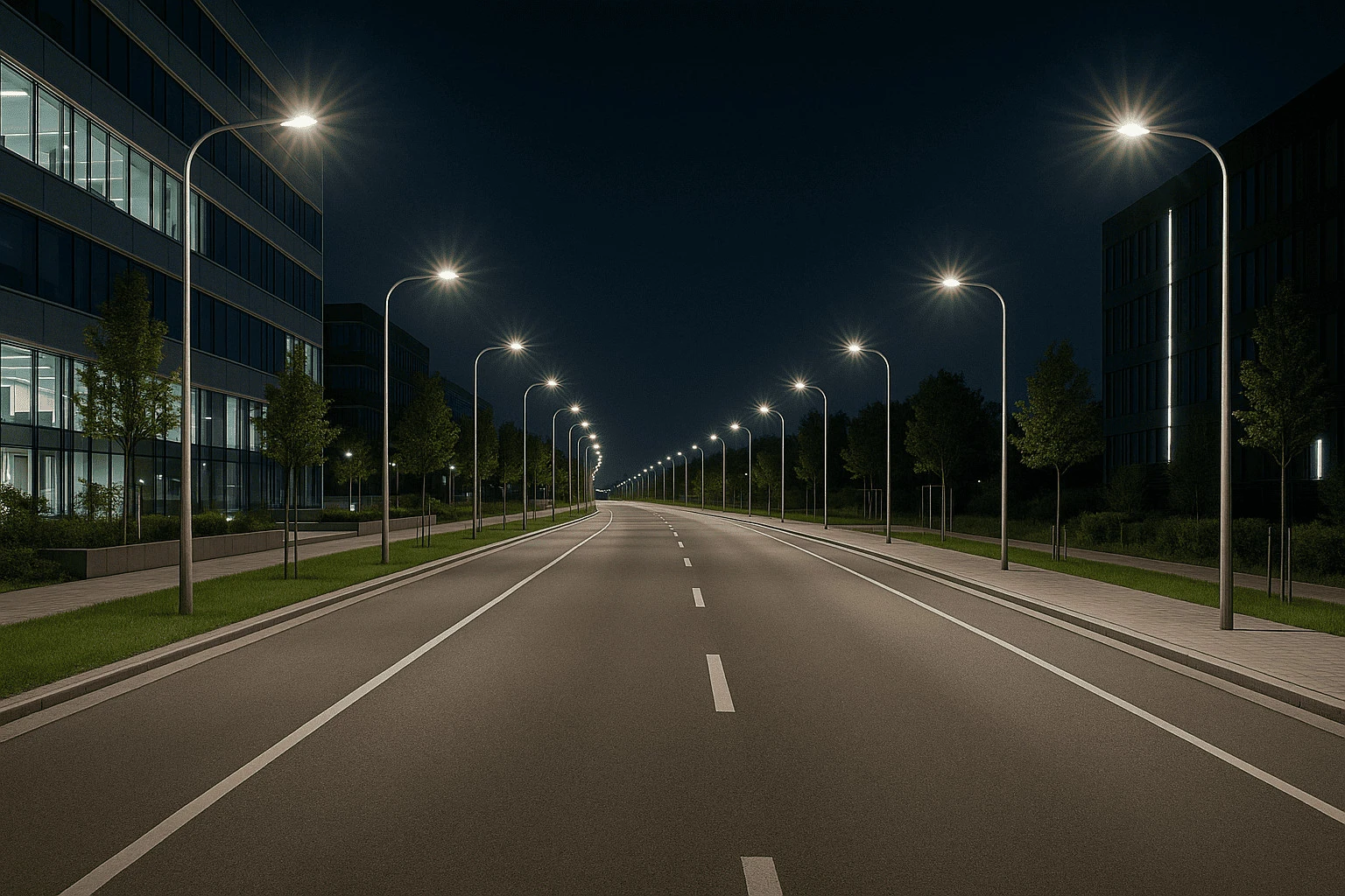 Mat. Partnera - oświetlenie uliczne led