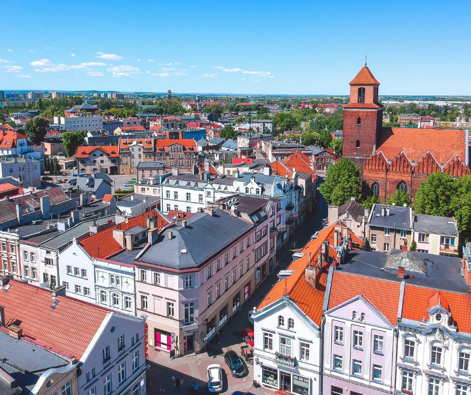 fot. Canva / zdjęcie poglądowe. Widok na miasto Tczew
