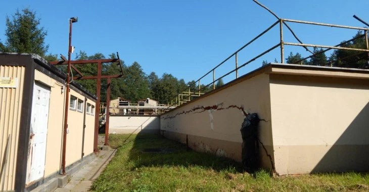 fot. archiwum UG Morzeszczyn / Oczyszczalnia przed modernizacją