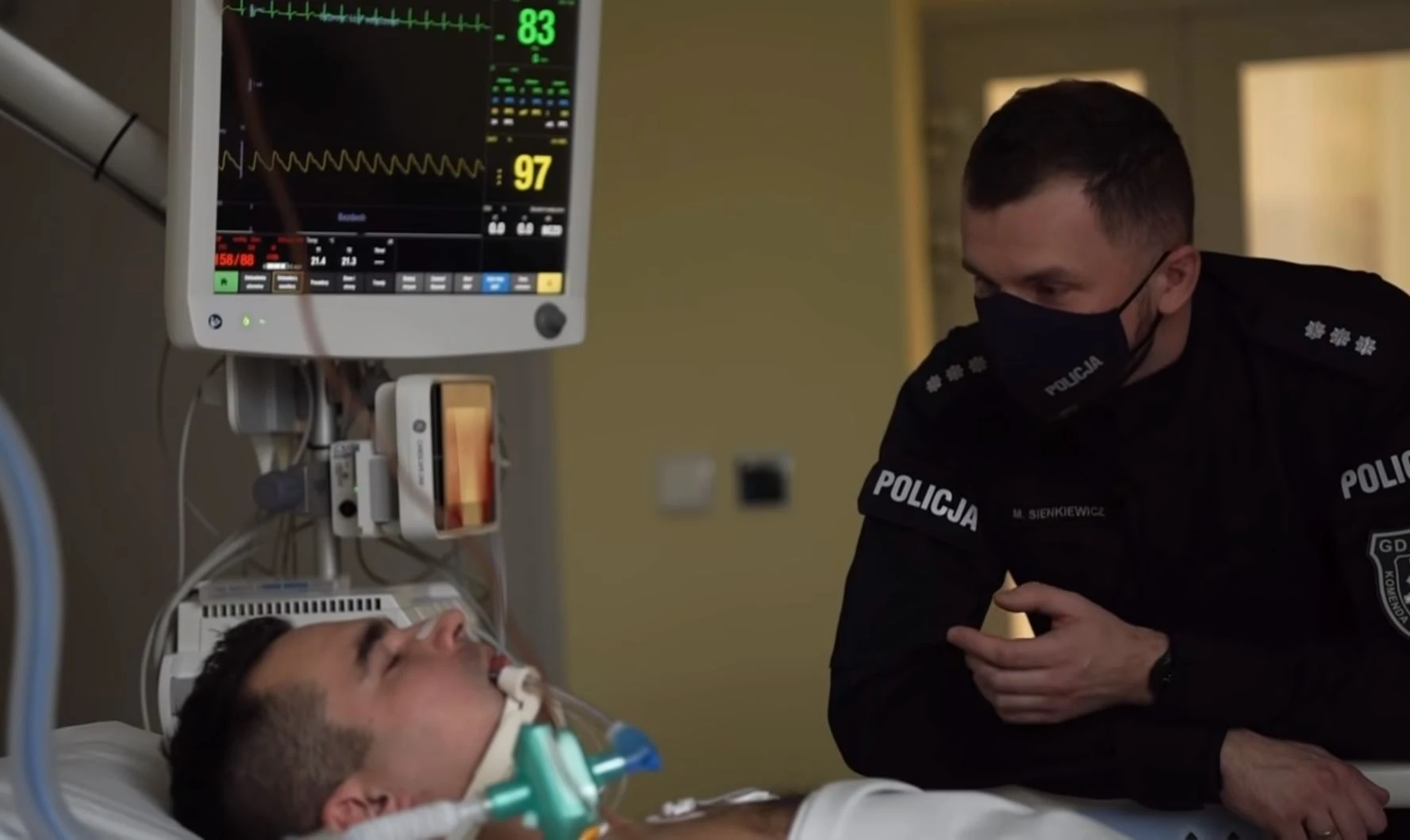 Fot. screen Youtube - Pomorska Policja