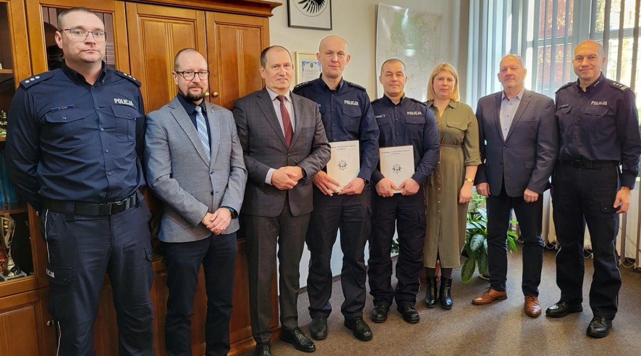 Zdjęcie: KPP w Świeciu